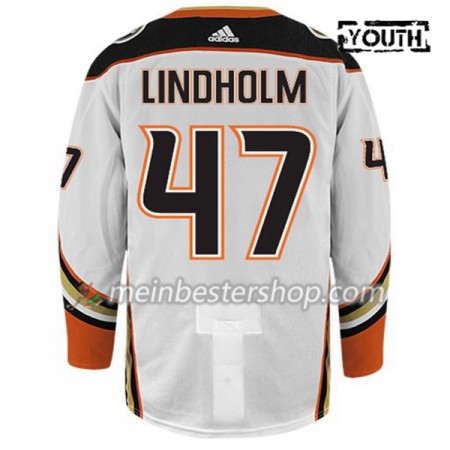 Anaheim Ducks HAMPUS LINDHOLM 47 Adidas Weiß Trikot Authentic - Kinder